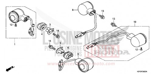 CLIGNOTANT Z125MAK de 2019